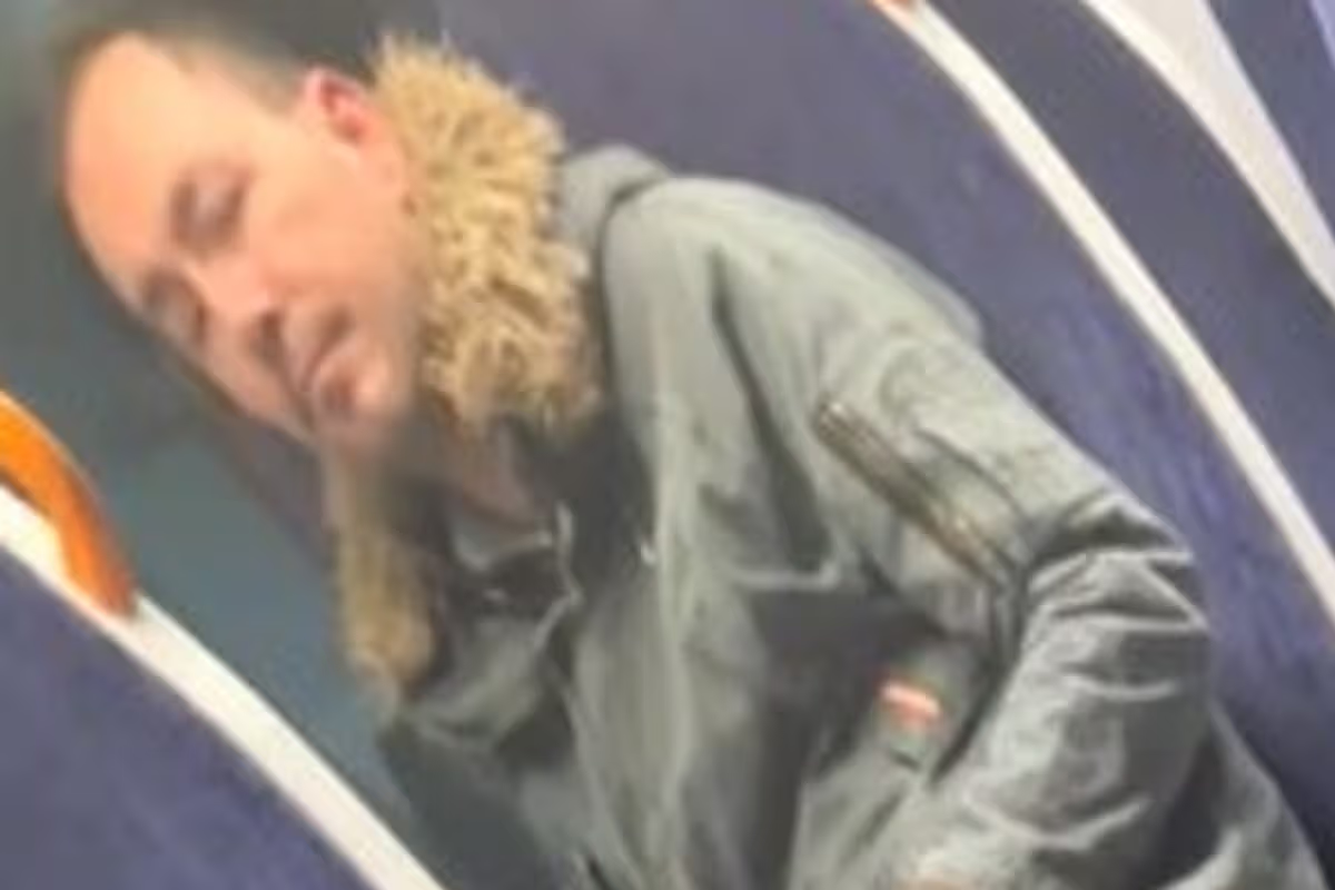 Man 'masturbated while staring at woman' on South London train