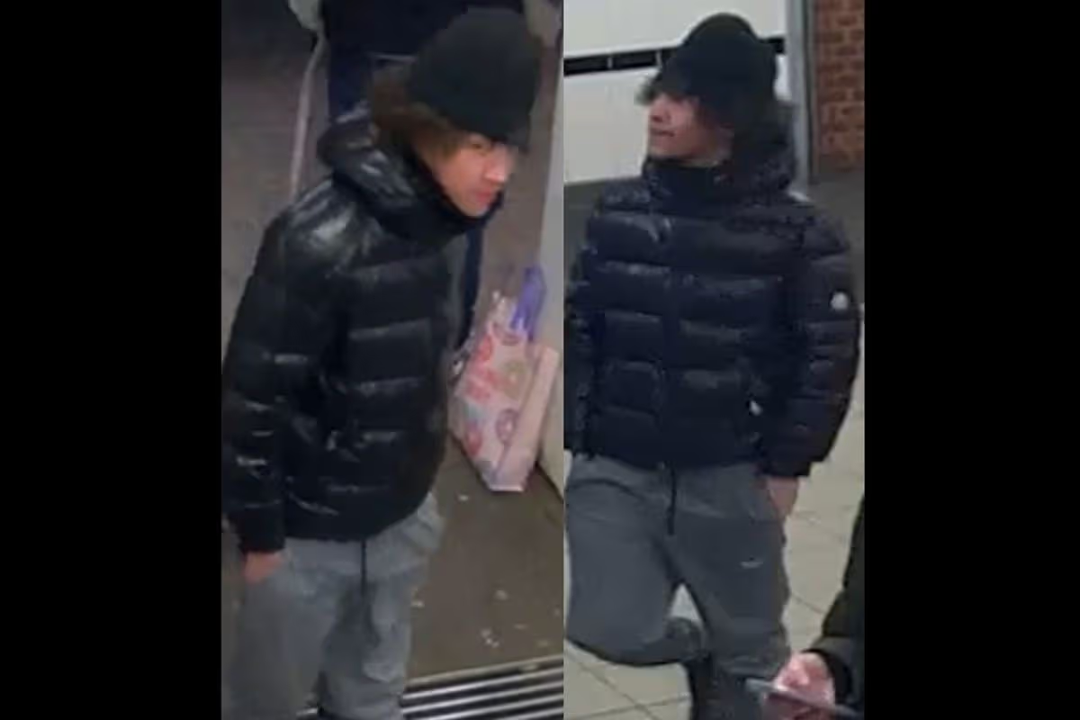 Teenage boy and girl 'robbed at knifepoint on train' by thug who 'took wallet and designer coat'