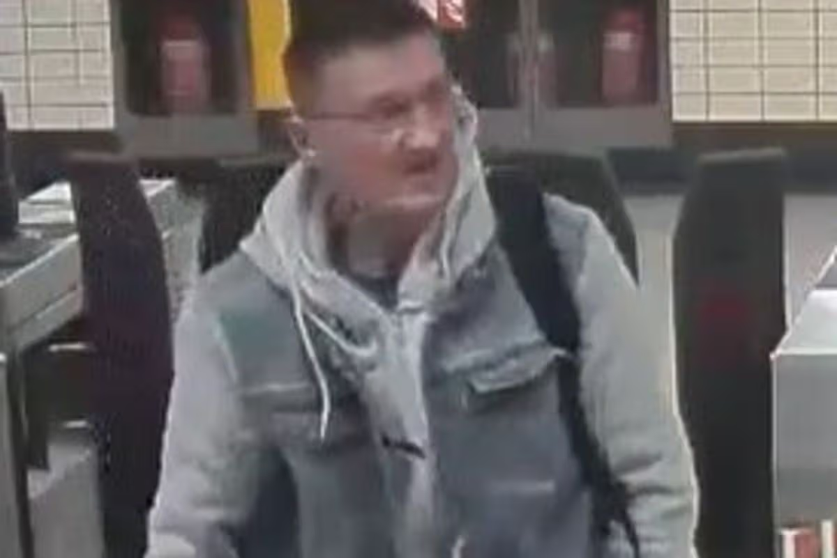 Police hunt London Underground pervert who touched himself while looking at female Tube passenger