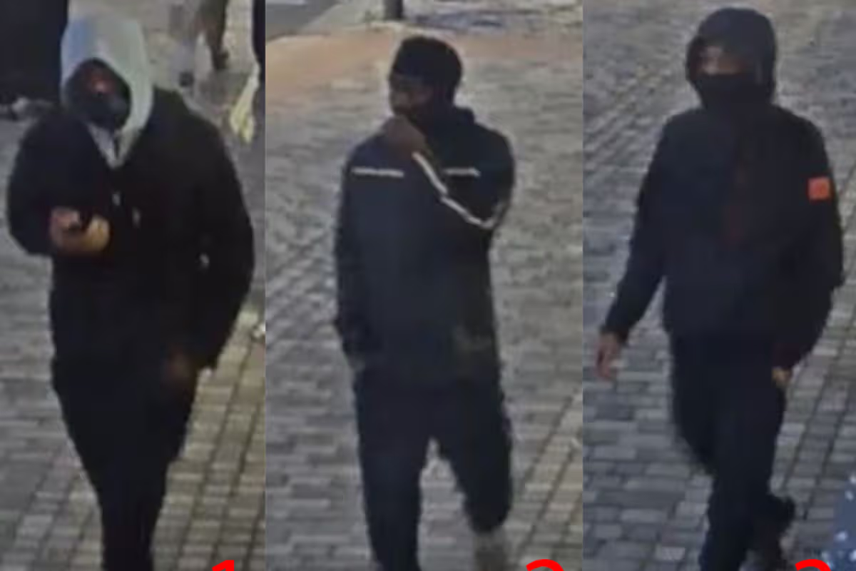 Hunt for three suspects after man 'pushed to ground and robbed at knife point' at North London station