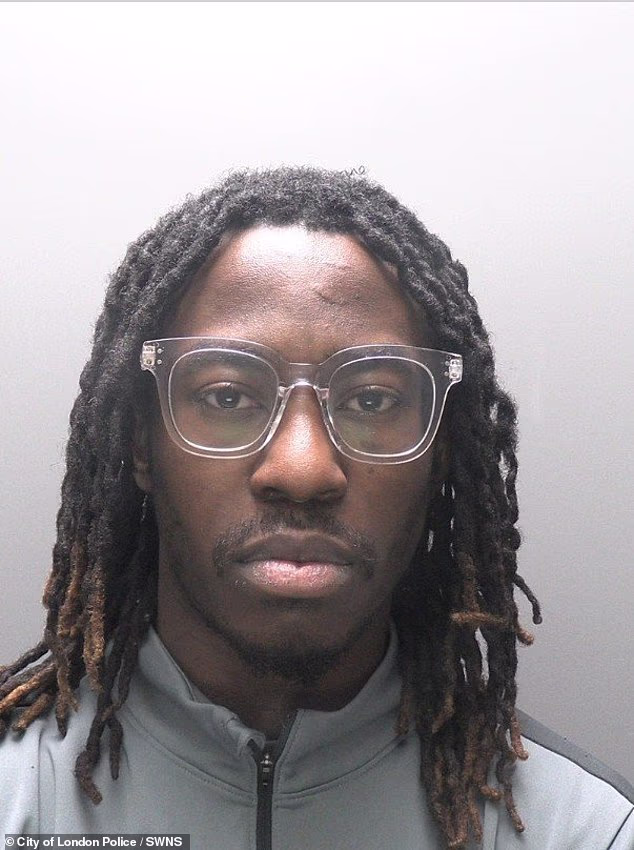 Moment violent thugs emerge from BMWs brandishing 'zombie knives' before brutally attacking four people and stealing three watches worth £1,000 in two separate robberies