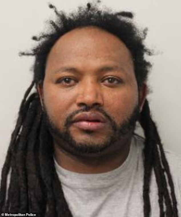 Pictured: Eritrean migrant, 33, who raped an elderly man outside a church after dragging him off a bench