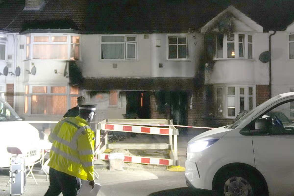 Man arrested on suspicion of murder after woman dies in Hounslow house fire