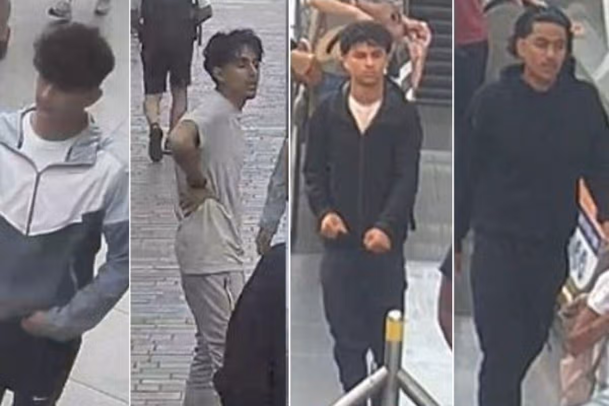 Man left with a broken nose at Elizabeth line station after group asked 'Why you looking at us'