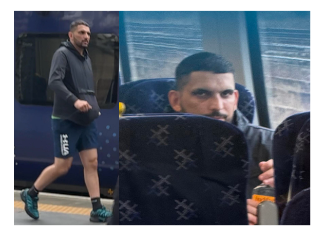 Images released following incident on train - Glasgow